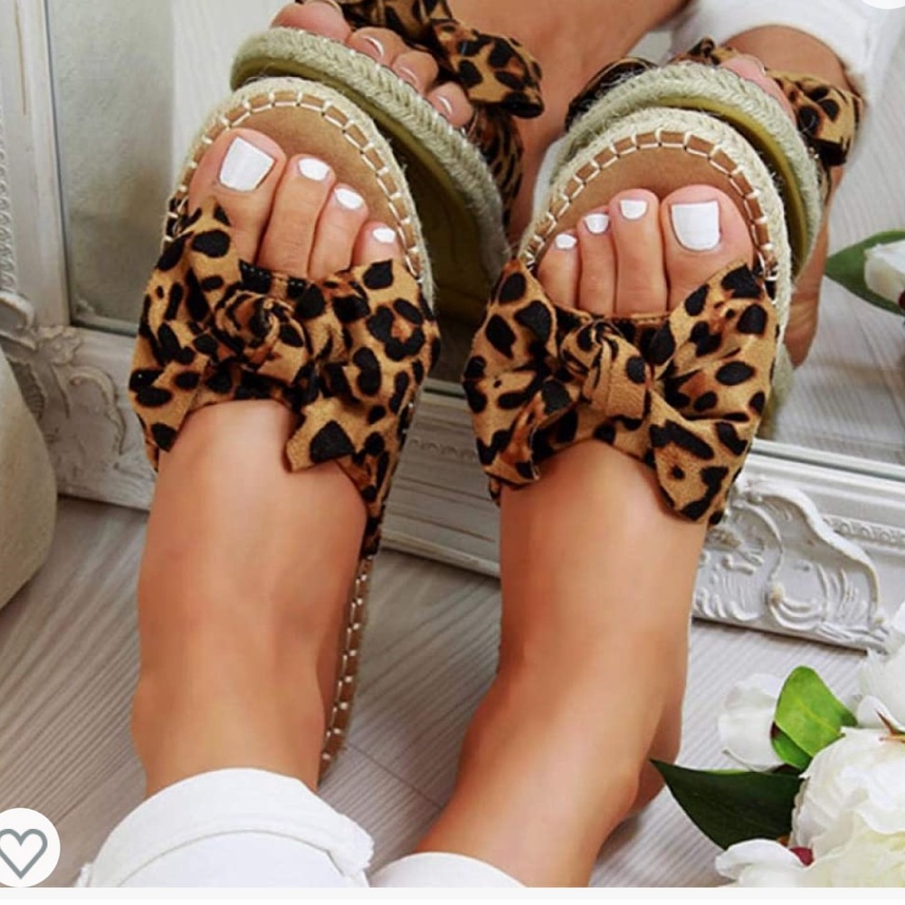 Espadrilles Cheetah Print Sandals